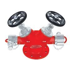 Double Outlet Hydrant Valve